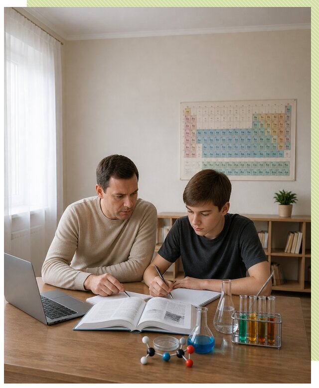 Репетитор по химии 8 класс в Асбесте по цене от 1213 р. | Репетитор-Сбс